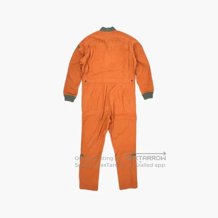Polo Ralph Lauren Polo Ralph Lauren Men's Orange Embroidered Patch Jumpsuit. Size US 33 - 3 Thumbnail