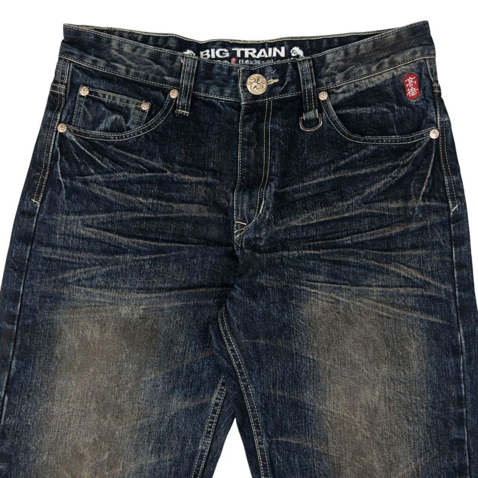 Other Vintage Big Train Koi Fish Japanese Denim Jeans Size W34 Size US 34 / EU 50 - 4 Thumbnail