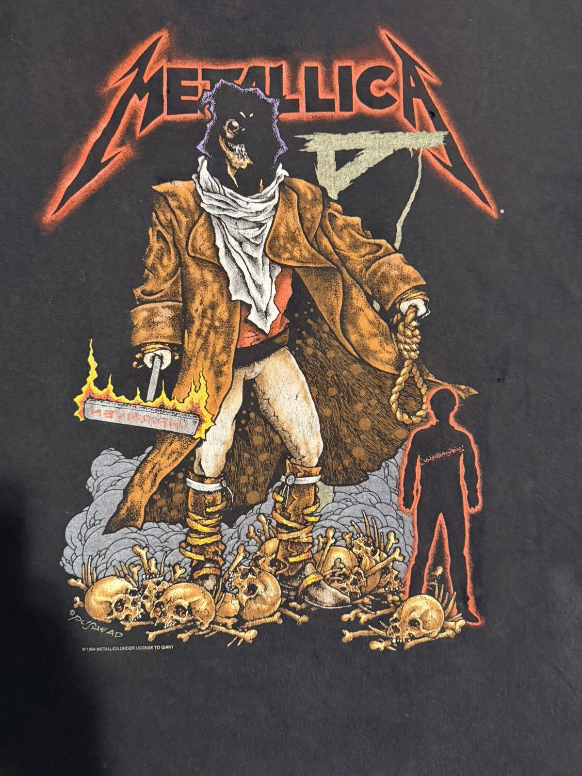Metallica 1994 Unforgiven T shirt Size US L / EU 52-54 / 3 - 3 Thumbnail