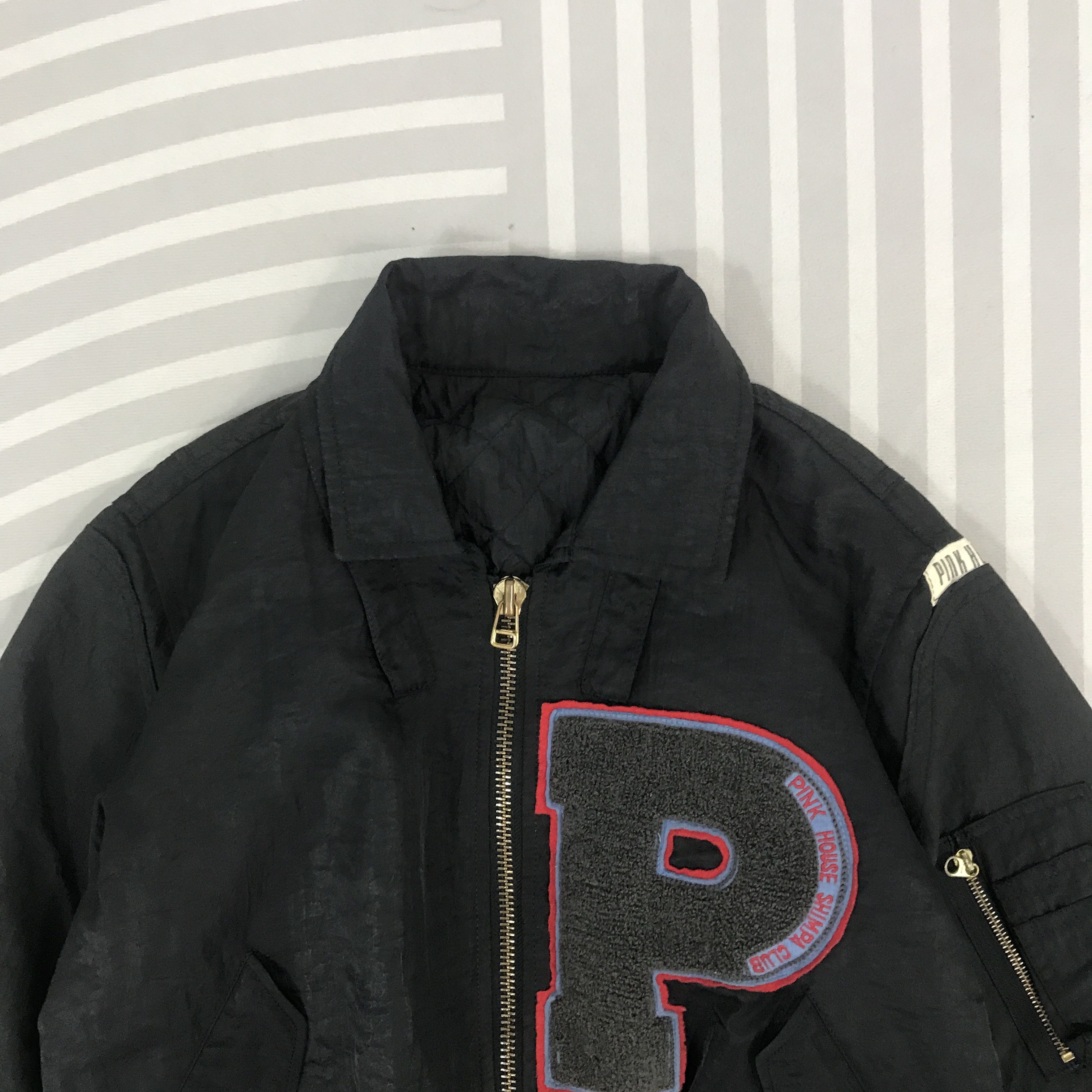 Japanese Brand × Pink House × Vintage Vintage Pink House Bomber Jacket Size US L / EU 52-54 / 3 - 2 Thumbnail