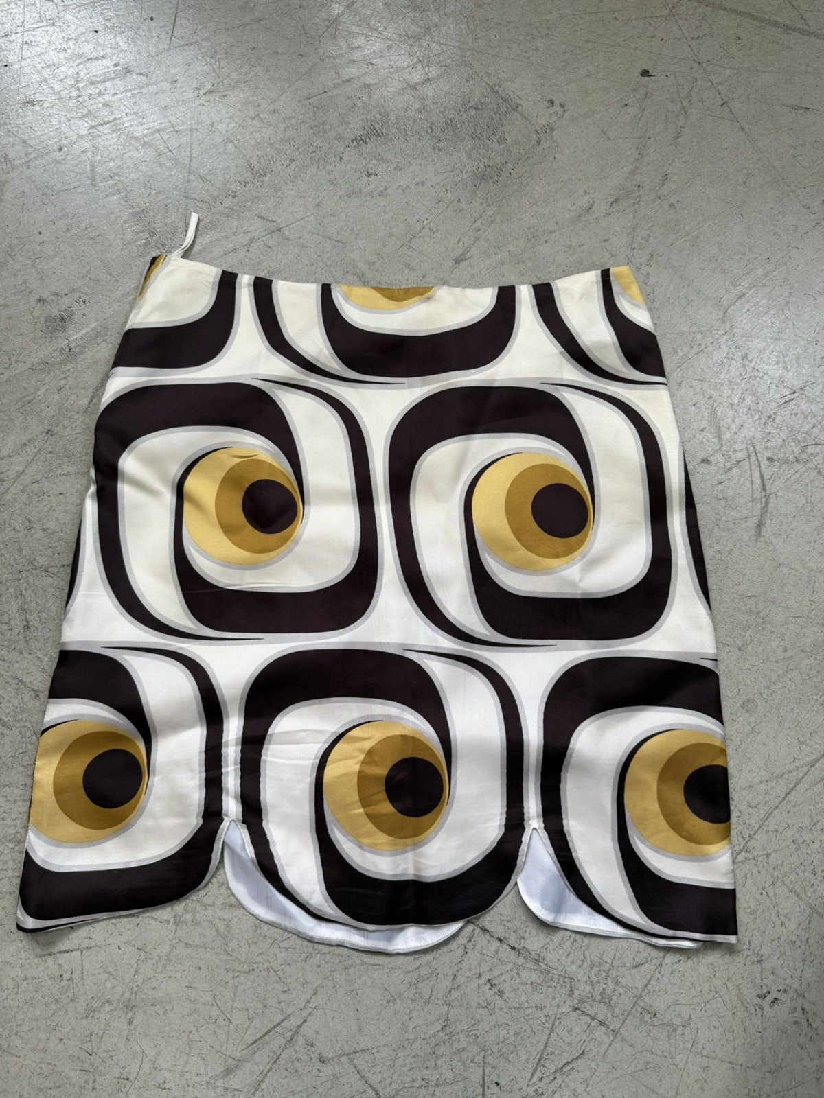 Miu Miu Miu Miu S/S 2005 Look 35 Silk Skirt Size 30" / US 8 / IT 44 - 2 Thumbnail