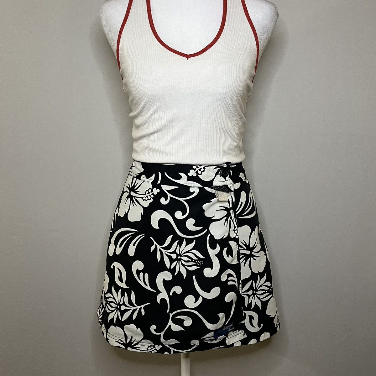 Other Vintage Y2K California Cover Floral Reversible Skirt Size 28" / US 6 / IT 42 - 3 Thumbnail