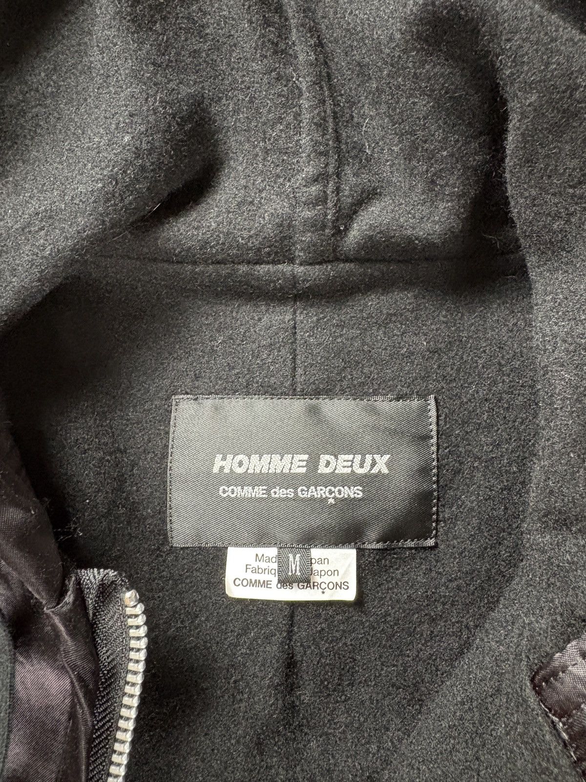 Comme des Garcons Comme des Garcons AW2019 Homme Hooded Long Coat Black Size US M / EU 48-50 / 2 - 5 Thumbnail