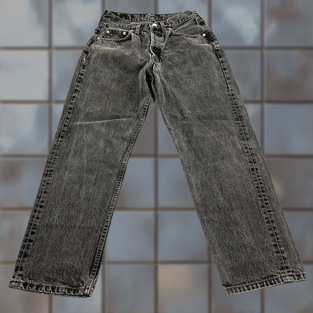 Levi's Levi's Jeans Regular Straight 28 30 Grey 80s Vintage UK Made 508 Mens 5-Pocket Denim Cotton Set Indoor Leg 30in Size US 28 / EU 44 - 1 Thumbnail