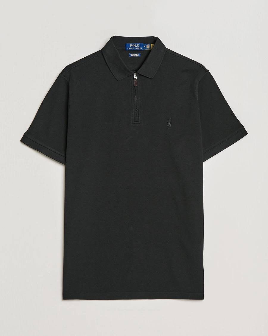 Polo Ralph Lauren Polo Ralph Lauren Quarter Zip Polo Shirt Black Mens 2XL Size US XXL / EU 58 / 5 - 2 Thumbnail