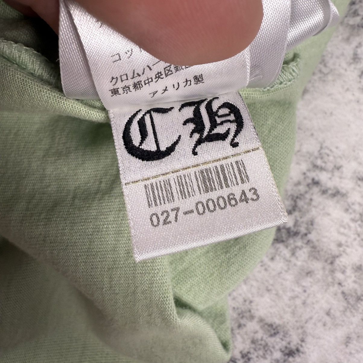 Chrome Hearts Chrome Hearts Neck Logo ‘Lime’ Long Sleeve Size US L / EU 52-54 / 3 - 13 Thumbnail