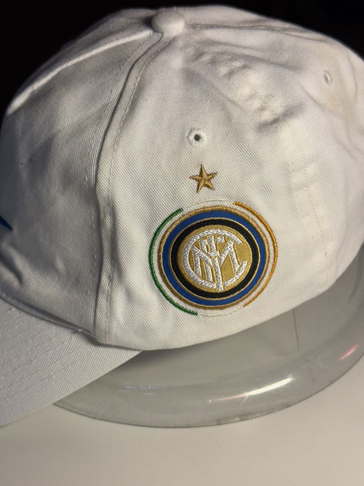 Nike Vintage Inter Milan 00's T90 Nike Cap Size ONE SIZE - 5 Thumbnail