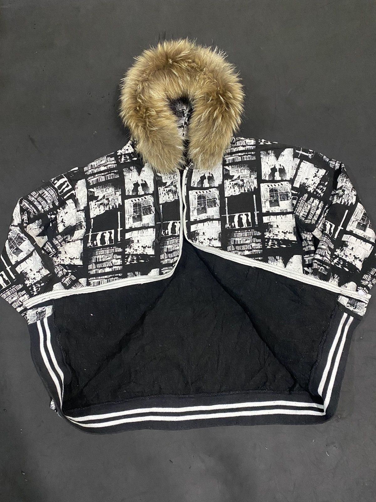 Japanese Brand 💸BINDINGOFFER💸Japanese furhoodie booth kmrii goa styled Size US XL / EU 56 / 4 - 3 Thumbnail