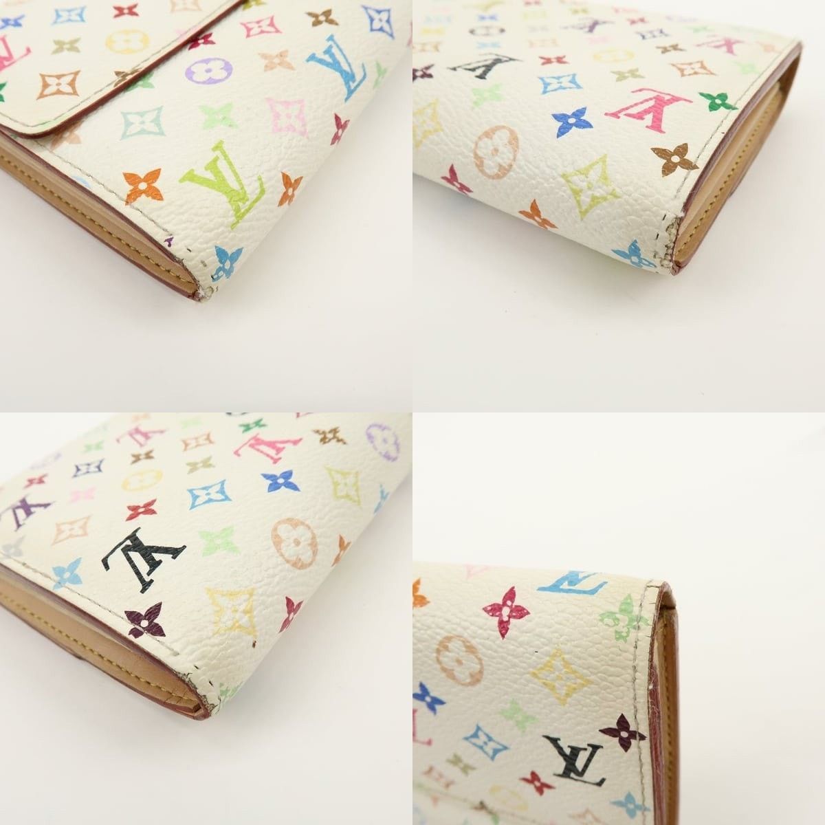 Louis Vuitton Louis Vuitton Monogram Portefeuille Sarah Wallet Size ONE SIZE - 4 Thumbnail