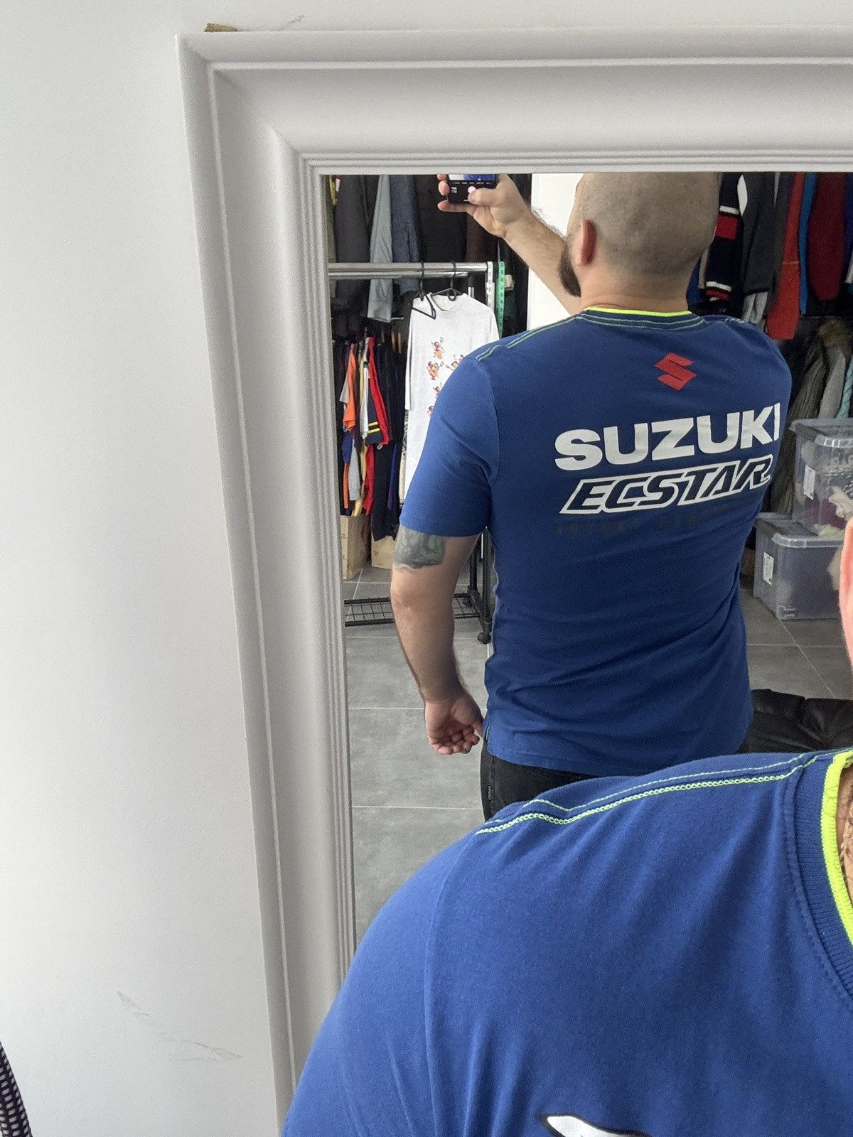 Other Suzuki Ecstar Racing Team Blue Men T-Shirt Size L Size US L / EU 52-54 / 3 - 3 Thumbnail