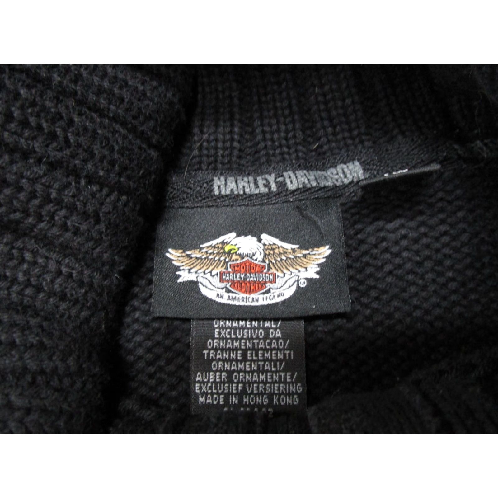 Harley Davidson Harley-Davidson Womens Full Zip Sweater Size XL / US 12-14 / IT 48-50 - 5 Thumbnail