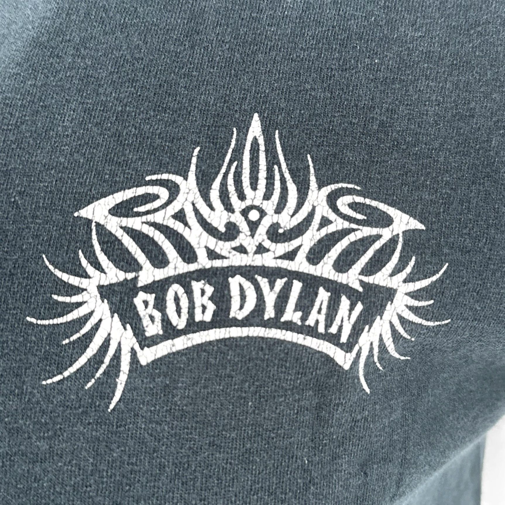Vintage VINTAGE Bob Dylan Reign & Shine Shirt Mens Large Black Graphic Tee Music Rock Concert Size US L / EU 52-54 / 3 - 3 Thumbnail