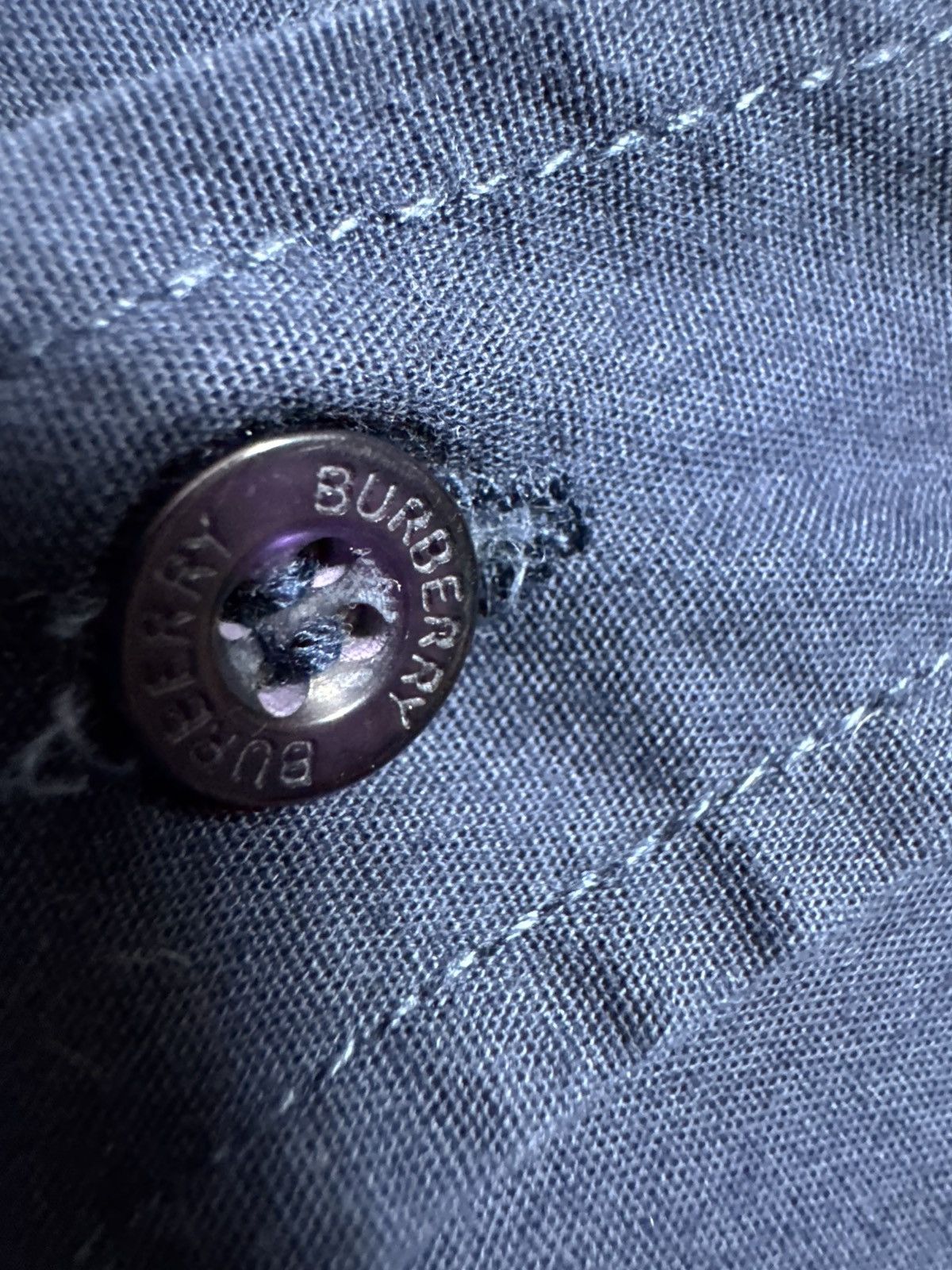 Burberry Burberry Brit Checked Luxury Button Up Shirt Vintage Size L Size US L / EU 52-54 / 3 - 5 Thumbnail
