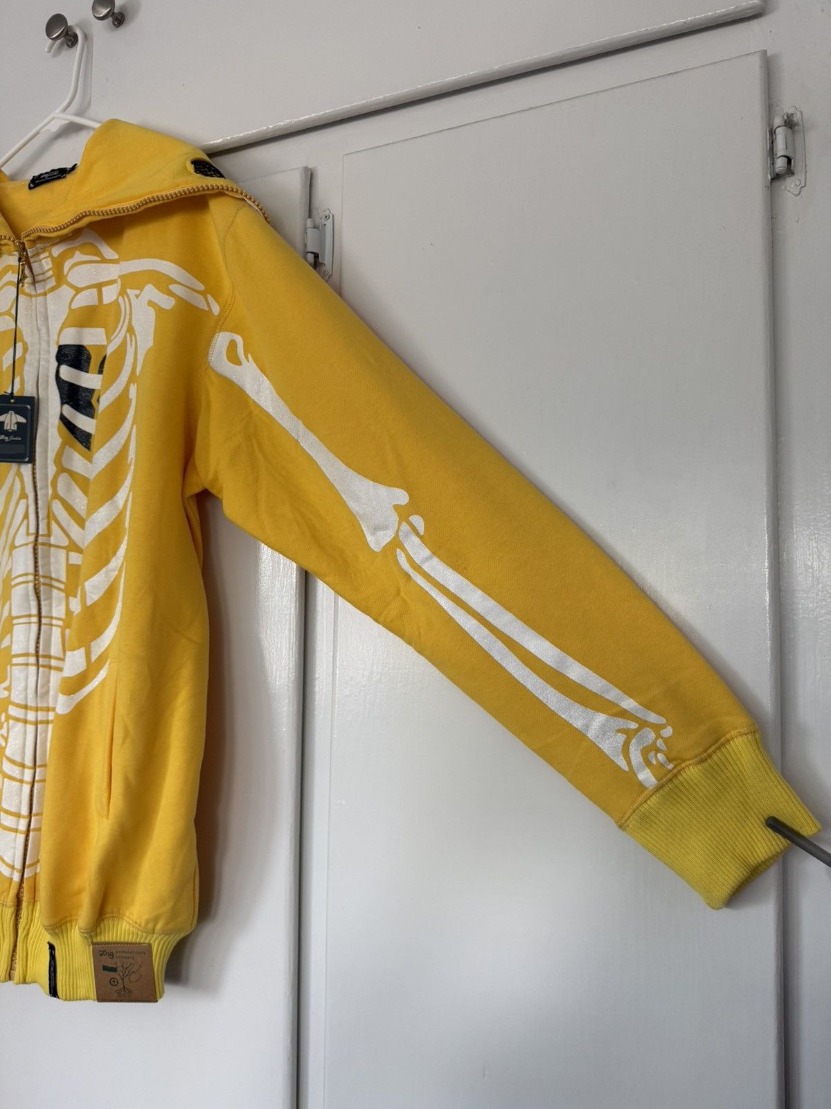 LRG LRG DEAD SERIOUS SKELETON ZIP HOODIE 2006 VINTAGE Y2K BONES Size US XXL / EU 58 / 5 - 12 Thumbnail