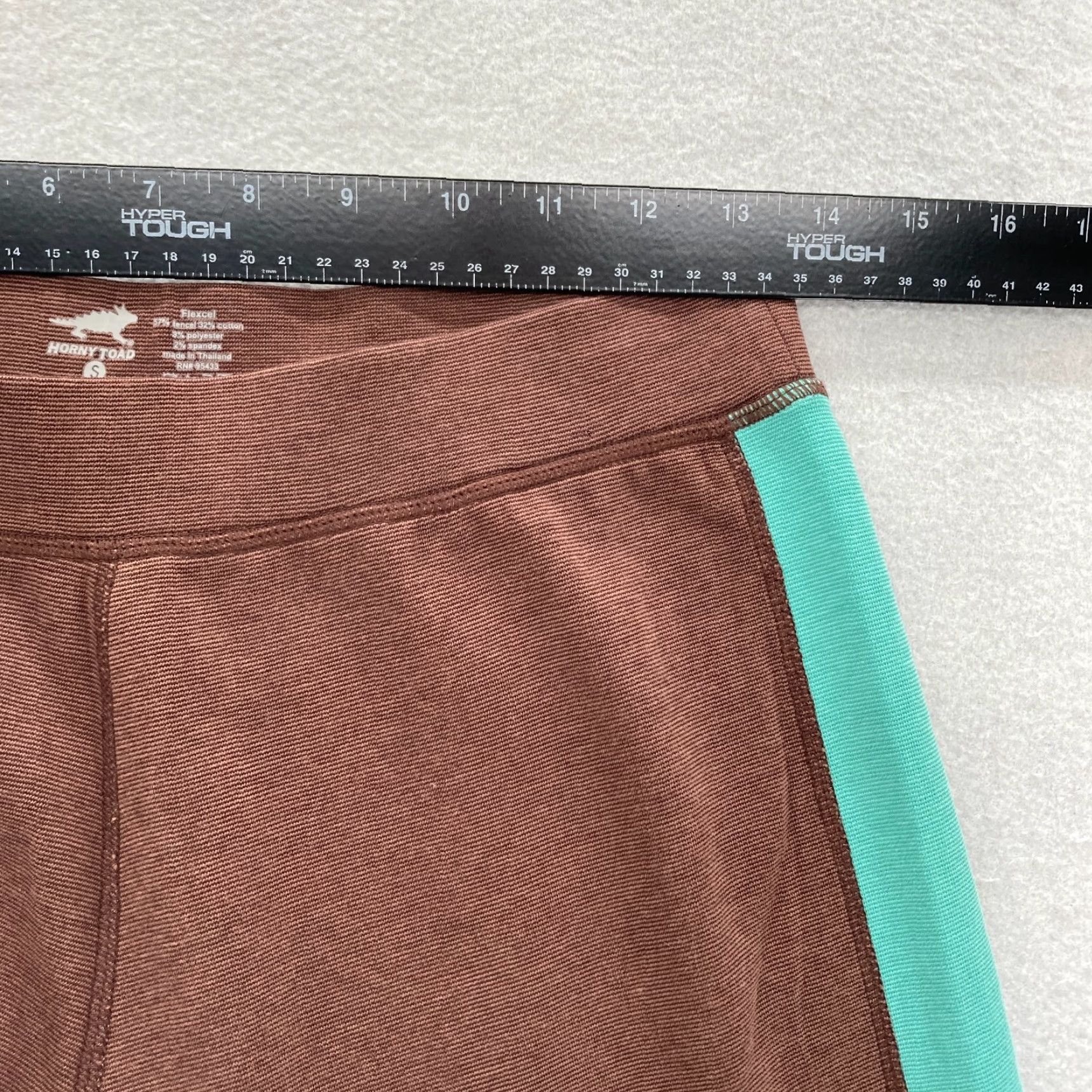 Vintage Horny Toad Flexcel Pull On Wide Leg Crop Pants Women's Small Brown Stretch Camp Size 26" / US 2 / IT 38 - 5 Thumbnail