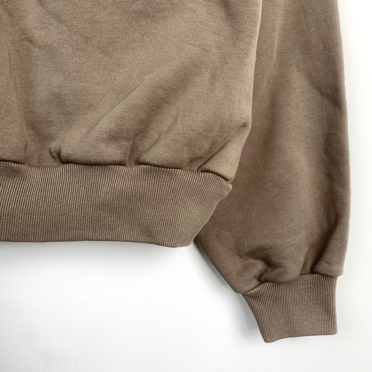 Balenciaga Balenciaga Brown Logo Embroidered Cotton Crewneck Sweatshirt Size US S / EU 44-46 / 1 - 4 Thumbnail