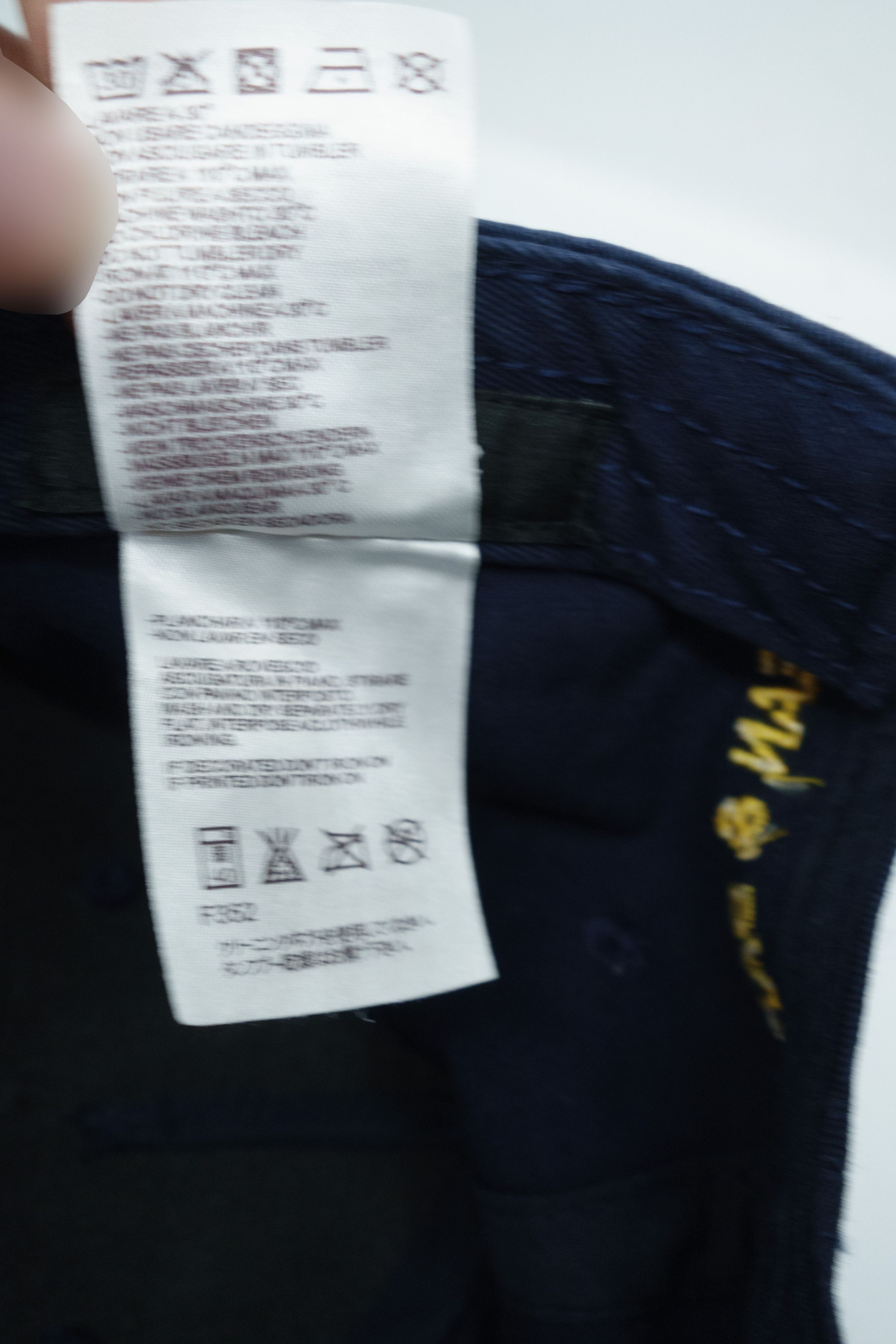 Dsquared2 Distressed 'Fuck All But The Flag' Canada Patch Logo Cap Size ONE SIZE - 6 Thumbnail