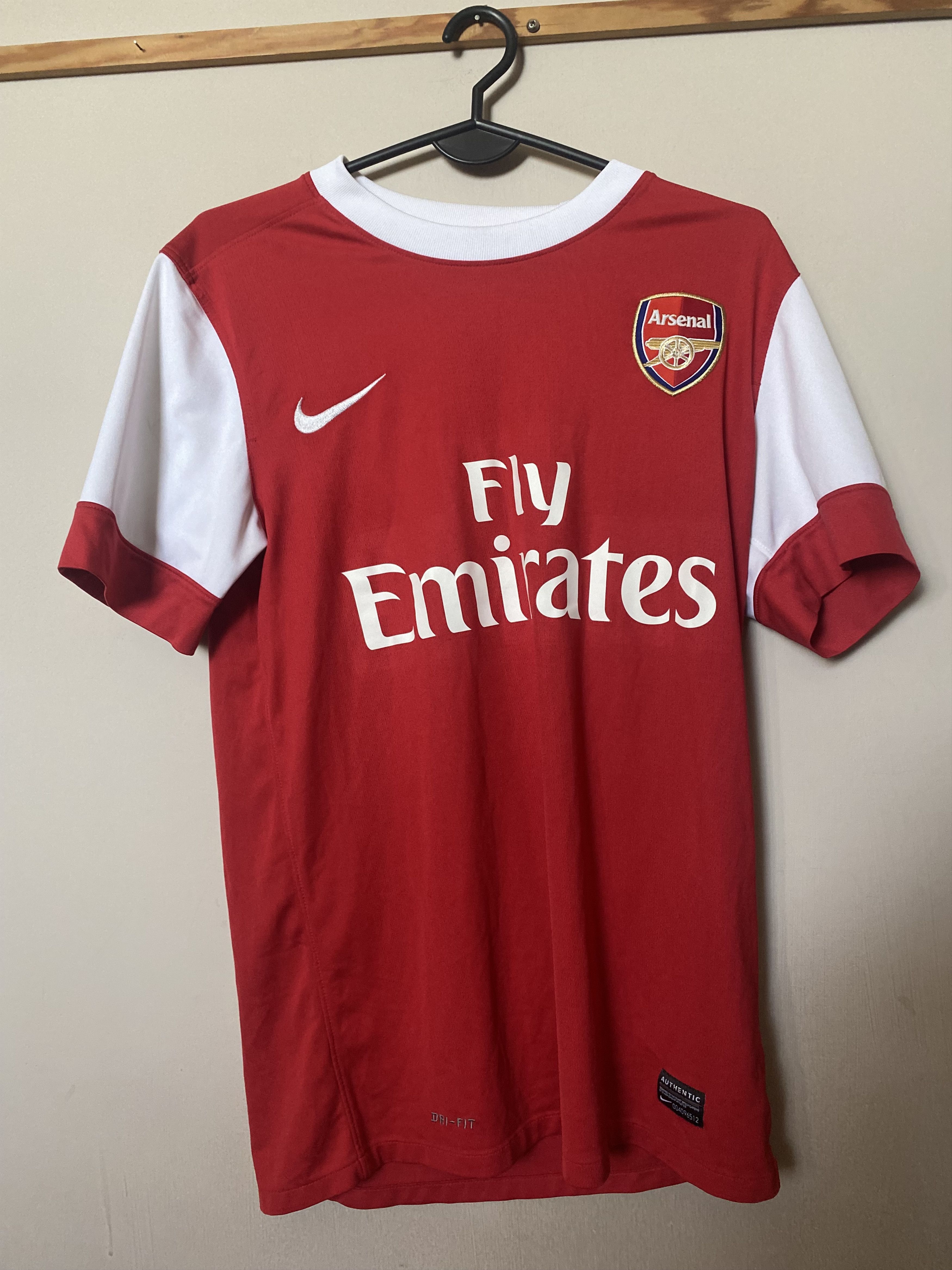 Nike ARSENAL LONDON F.C. 2010 - 2011 - Nike - S/M - UNIQUE Size US S / EU 44-46 / 1 - 1 Thumbnail