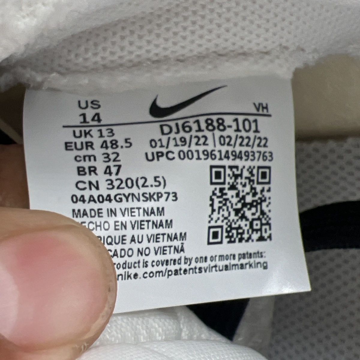Nike Nike dunk low reverse panda Size US 14 / EU 47 - 9 Thumbnail