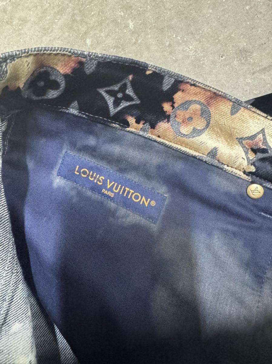 Louis Vuitton Louis Vuitton Monogram Bleached Denim Pants Size US 40 / EU 56 - 5 Thumbnail