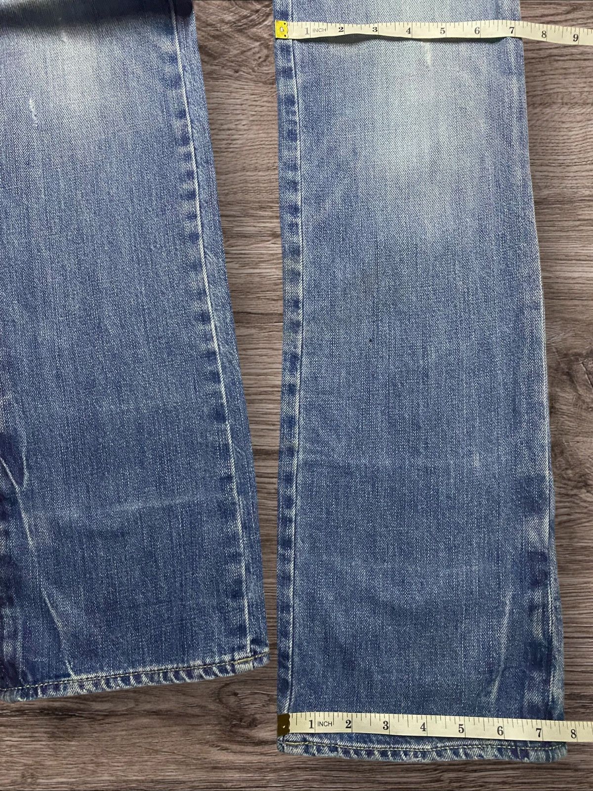 Adidas × Diesel Diesel Adidas Wash 008JD Fade Wash Distressed Slim Boot Jean Size US 28 / EU 44 - 17 Thumbnail