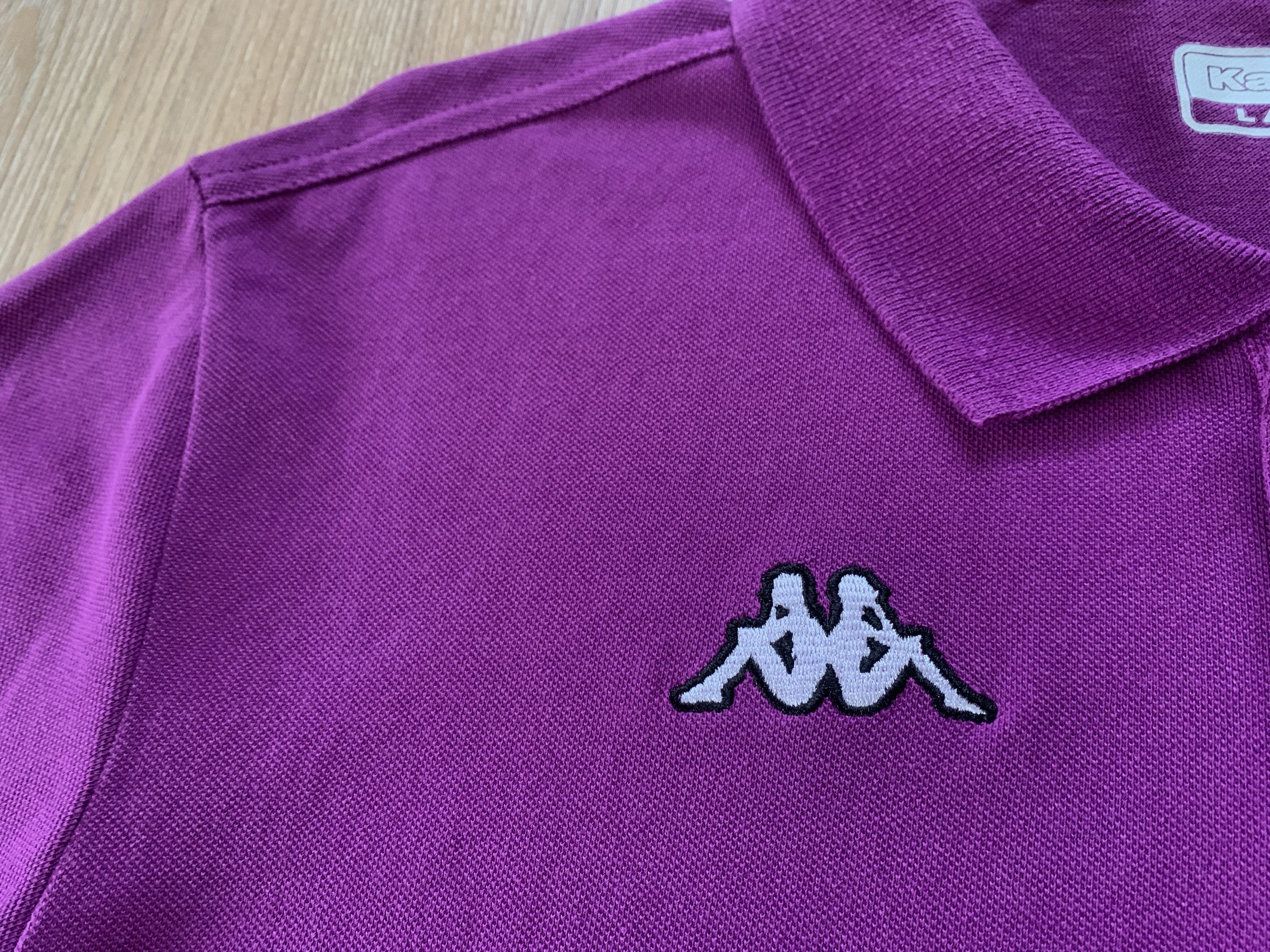 Kappa Vintage Kappa Purple Cotton Polo T-Shirt Size US L / EU 52-54 / 3 - 5 Thumbnail