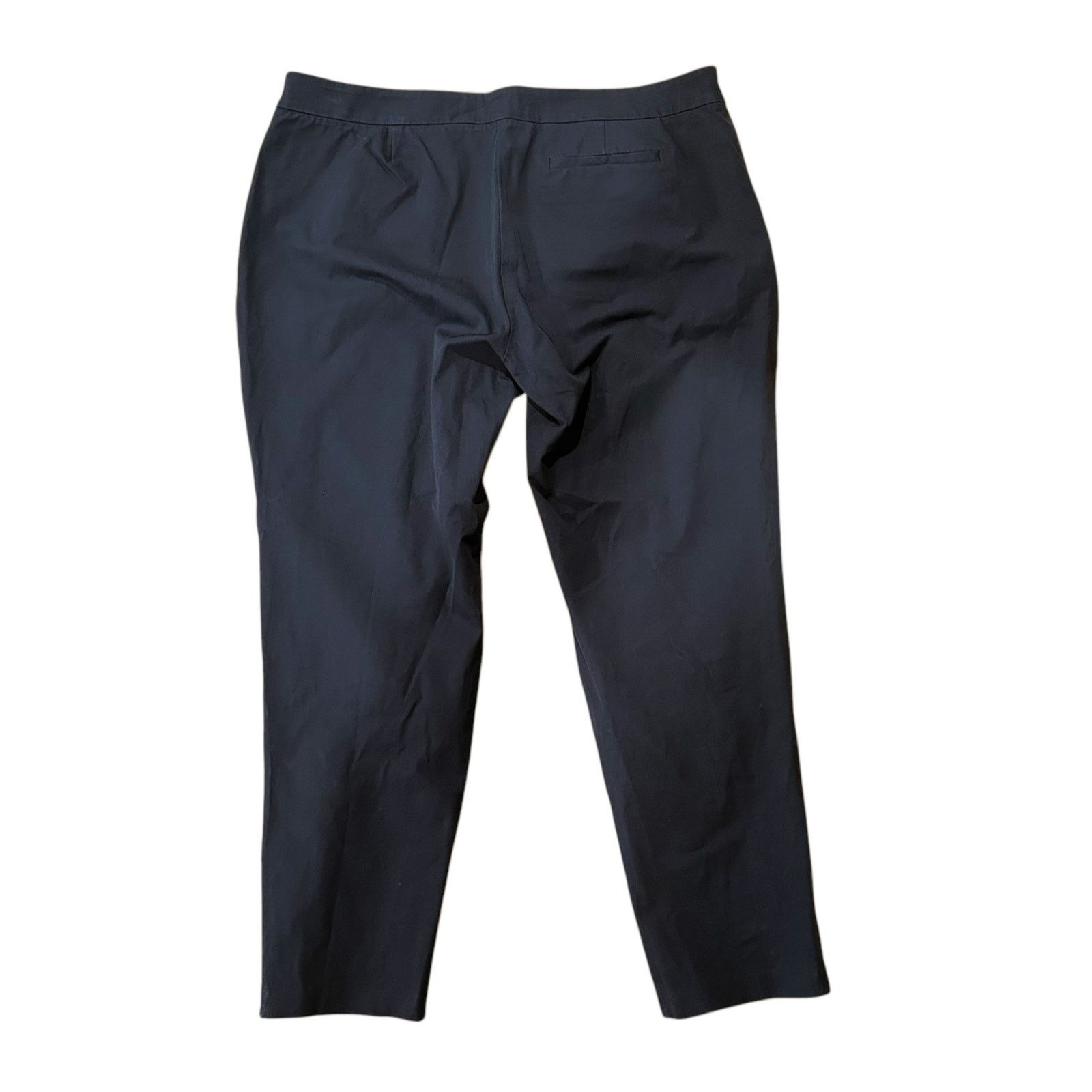 Eileen Fisher Eileen Fisher Gray Organic Cotton Pull On Pants Sz L Size 34" / US 12 / IT 48 - 4 Thumbnail