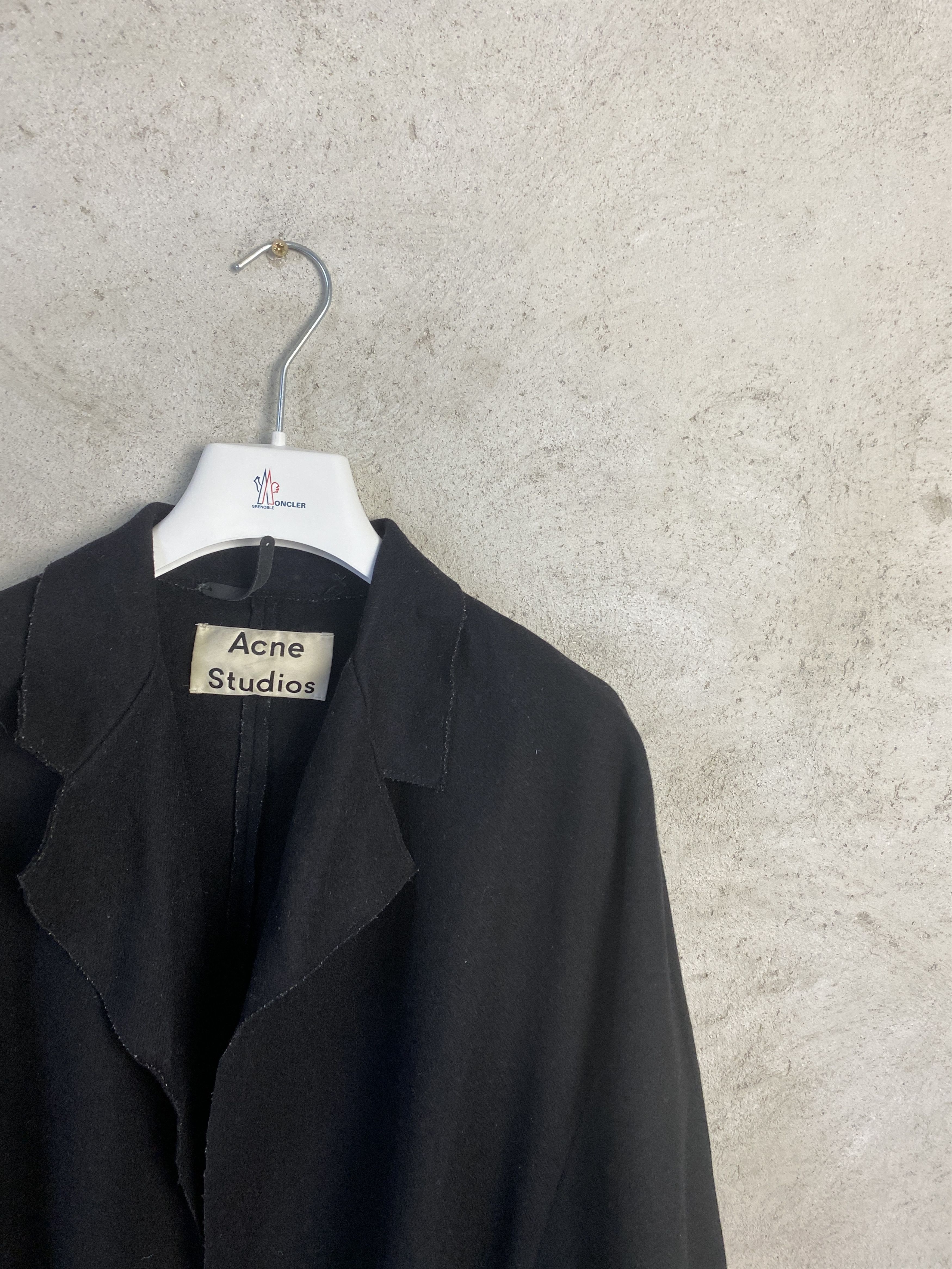 Acne Studios Acne Studios Ember PAW15 coat light wool Size XXS / US 00 / IT 34 - 2 Thumbnail