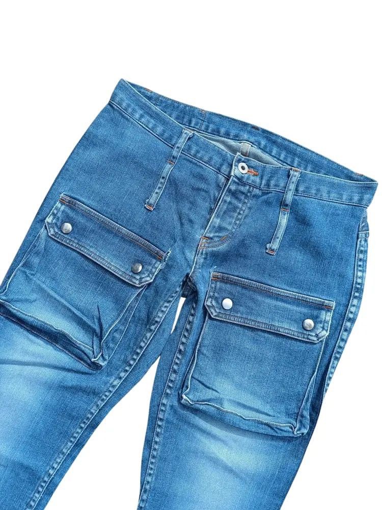 Hysteric Glamour VINTAGE FLARAD HYSTERIC GLAMOUR BUSH DENIM RARE!!!HOt Size US 30 / EU 46 - 2 Thumbnail