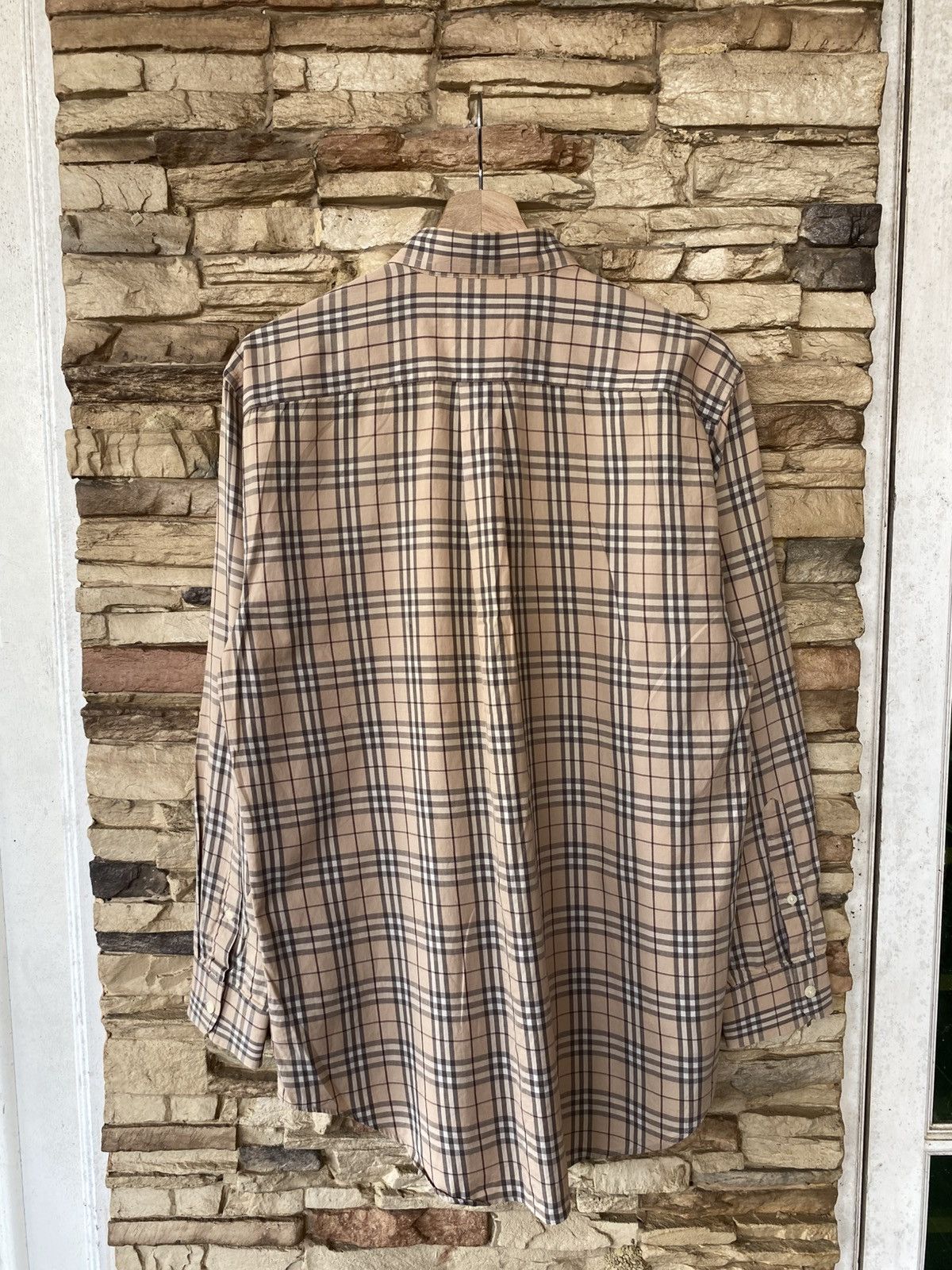 Burberry Vintage Burberry London Nova Check Checkered Button Ups Long Sleeve Shirt Formal Size US L / EU 52-54 / 3 - 8 Thumbnail