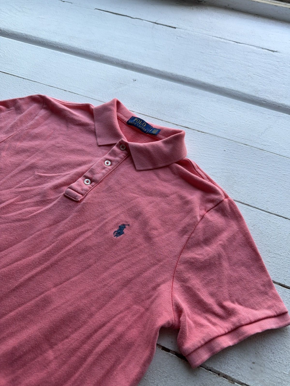 Polo Ralph Lauren Vintage 90s Retro Polo Ralph Lauren Basic Logo Polos Y2K Size US L / EU 52-54 / 3 - 5 Thumbnail