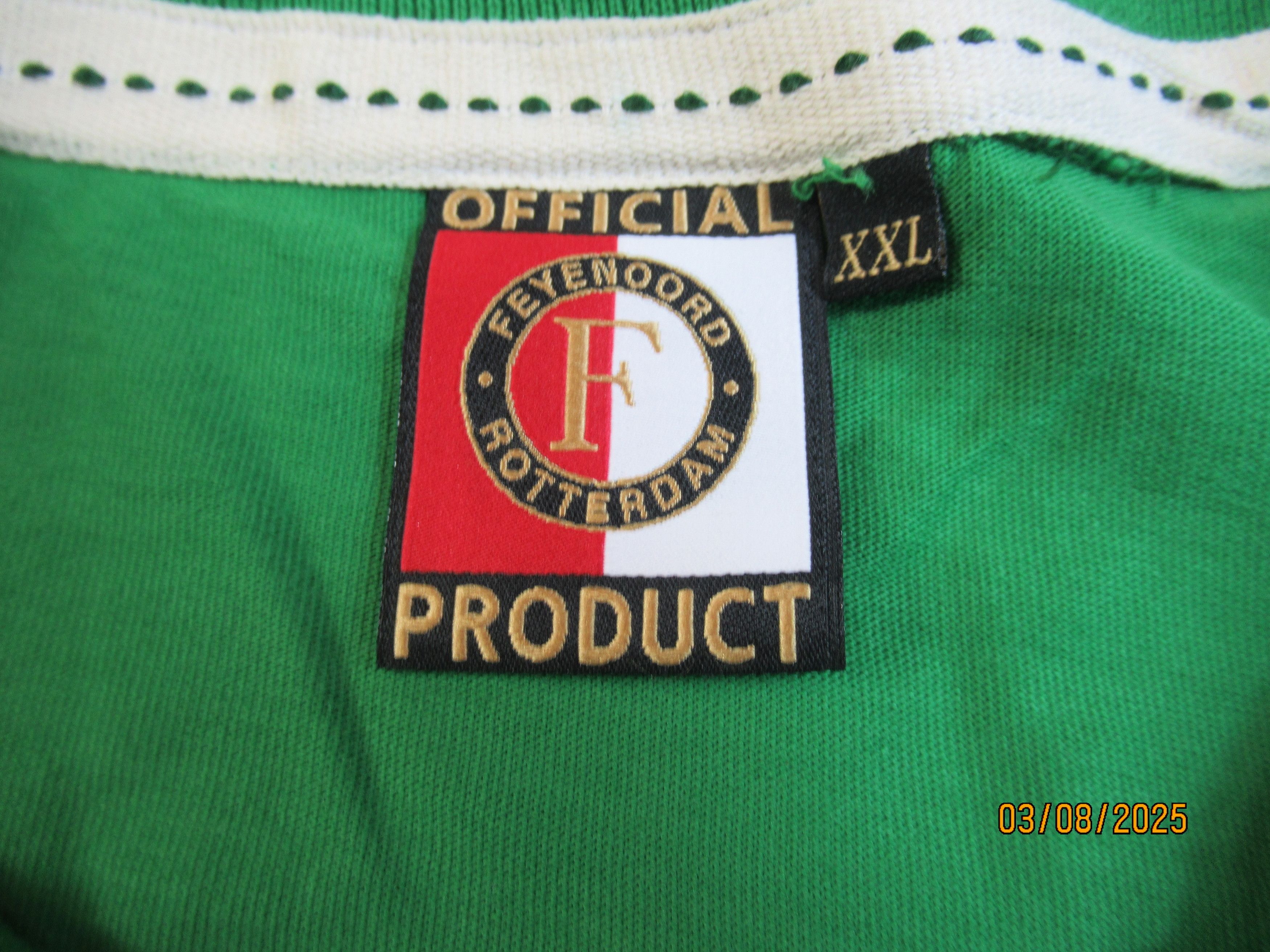 Other Feyenoord Rotterdam green/white polo Size US XXL / EU 58 / 5 - 3 Thumbnail