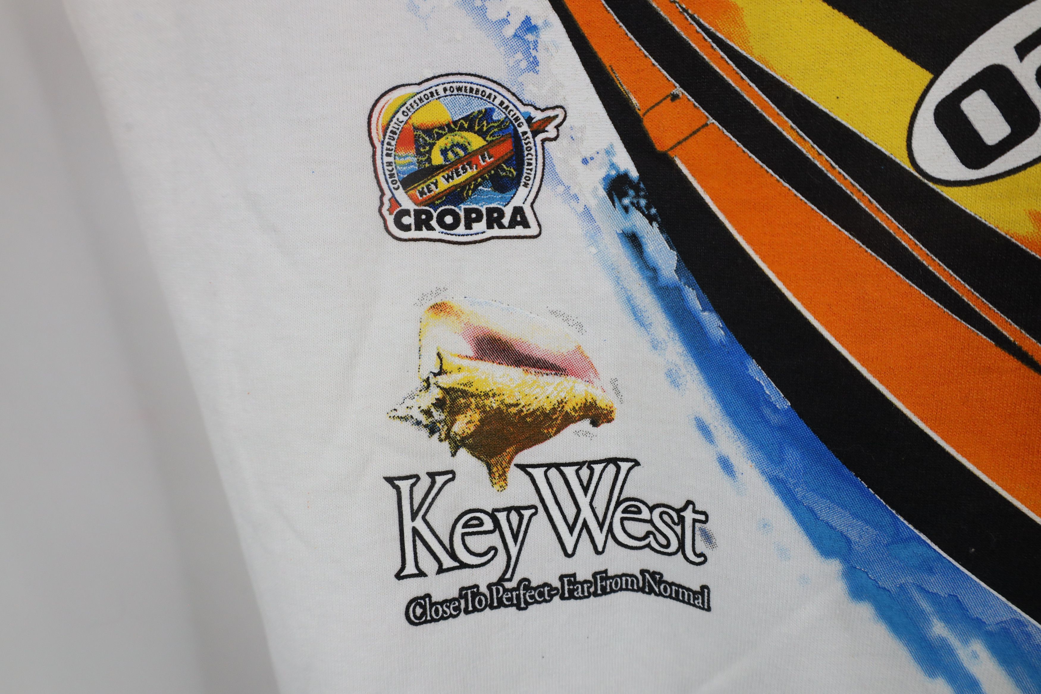 Vintage Vintage Y2K Key West World Championships Boating T-Shirt Size US S / EU 44-46 / 1 - 8 Thumbnail