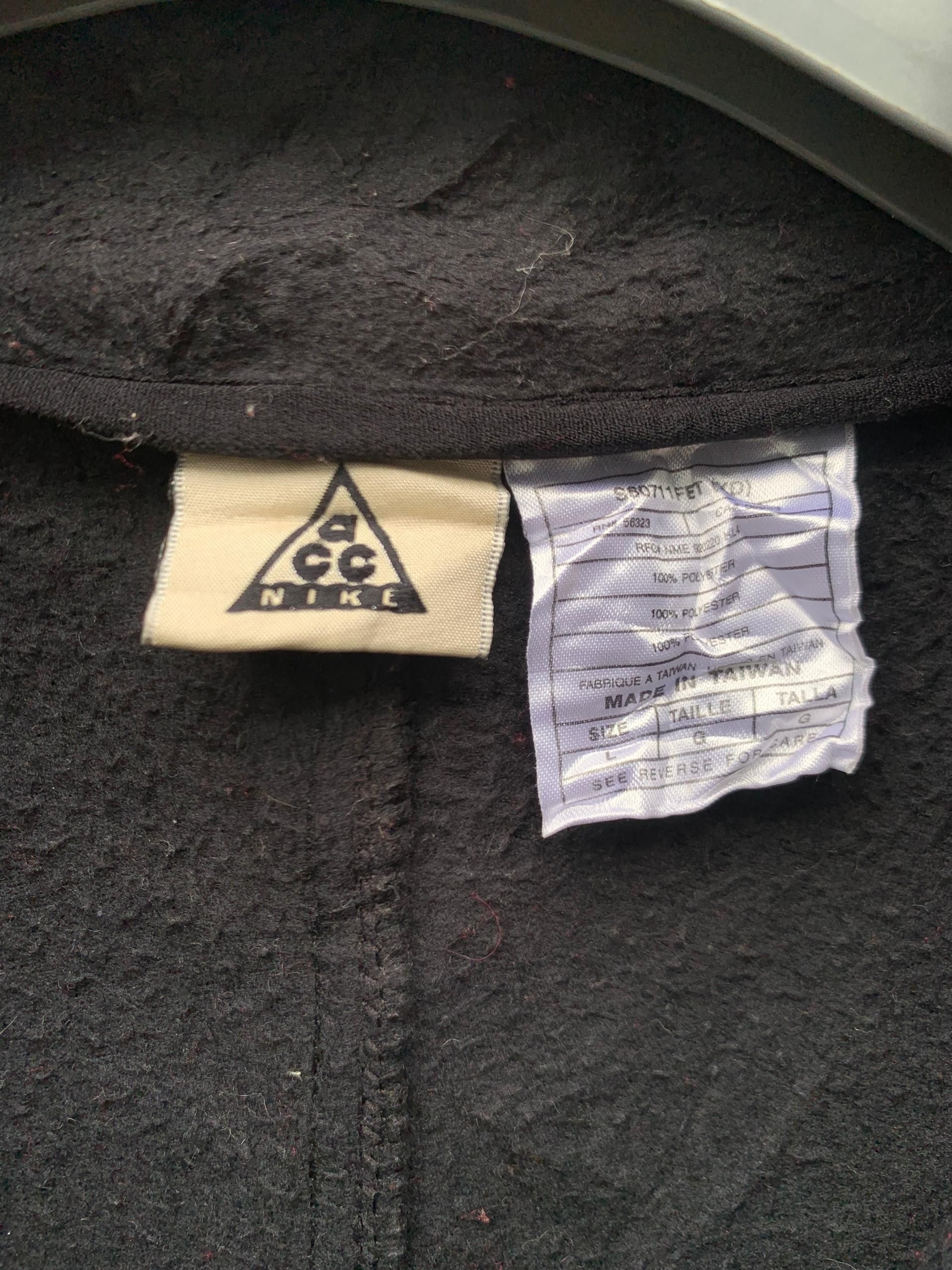 Nike ACG Vintage Nike Acg Fleece Half Zipper Jacket Size US L / EU 52-54 / 3 - 6 Thumbnail