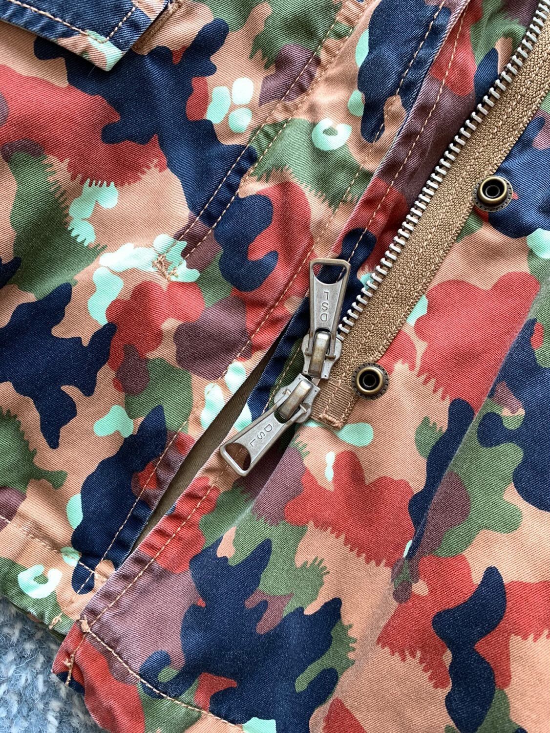 Diesel Diesel Camouflage G-CLAUDIA-CMF Utility Military Jacket Size XS / US 0-2 / IT 36-38 - 14 Thumbnail