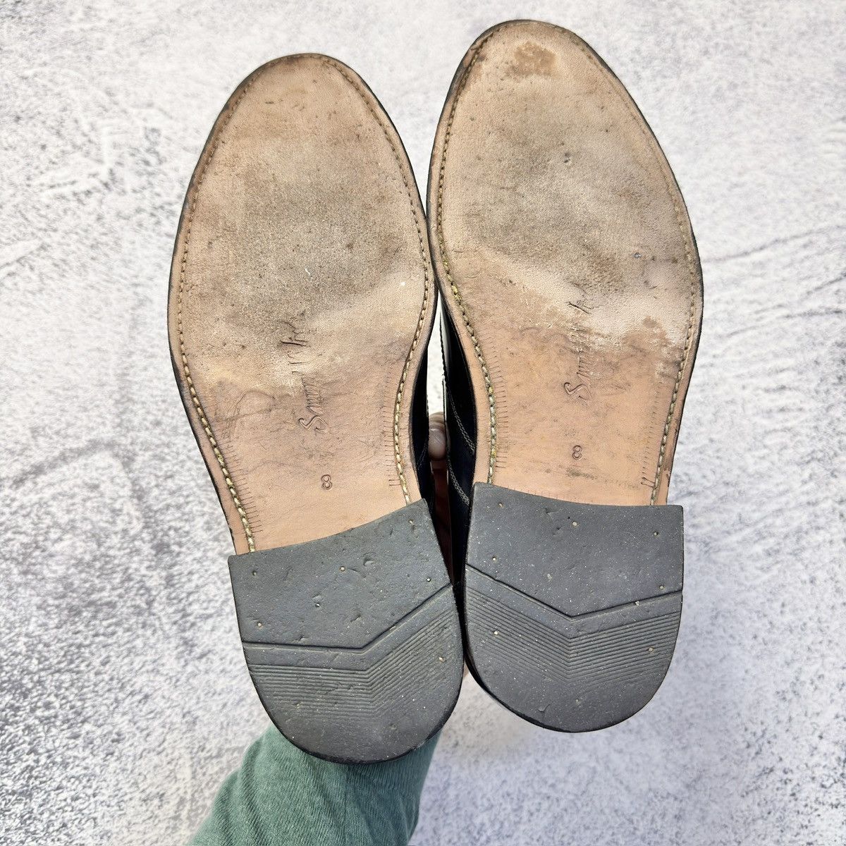 Designer × Handmade × Vintage Samuel Windsor Vintage Loafers Brogues US8 UK7 EU41 26cm Size US 8 / EU 41 - 11 Thumbnail