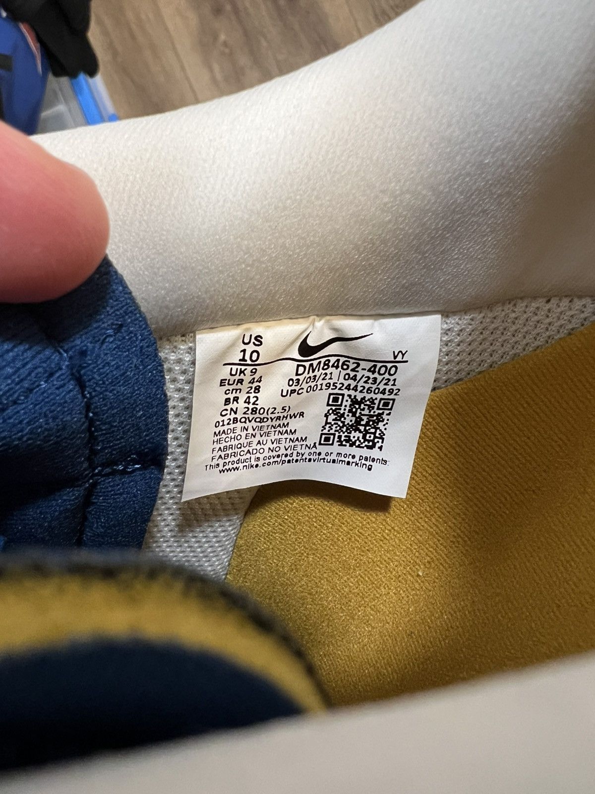 Nike × Undefeated Nike x Undefeated Air Force Low ‘5 On It’ size 10 Men’s Size US 10 / EU 43 - 6 Thumbnail