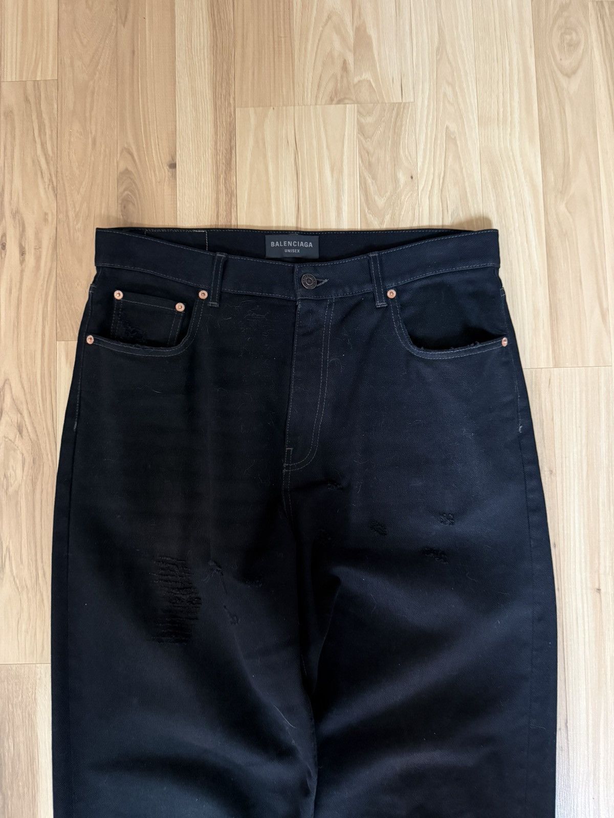Balenciaga Balenciaga jeans distressed denim Size US 32 / EU 48 - 3 Thumbnail