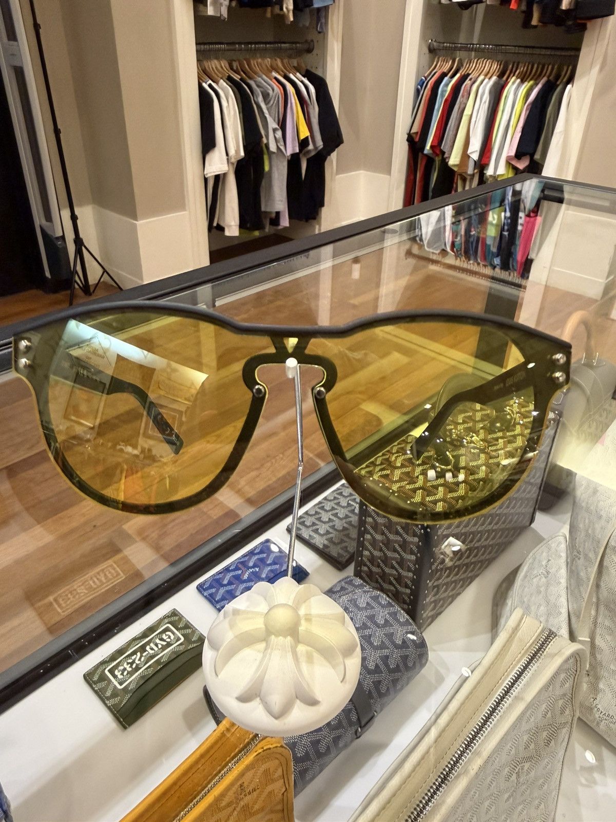 Louis Vuitton Louis Vuitton Noir en Metal Monogram Glasses Size ONE SIZE - 3 Thumbnail