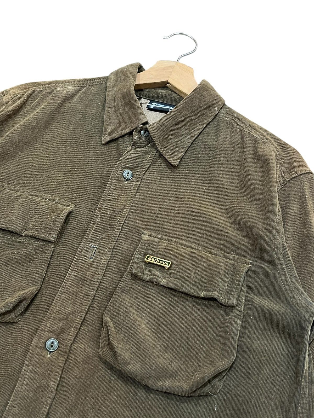 Barbour × Columbia Binding Accept 🔥 Columbia Barbour Style Corduroy Tactical Size US L / EU 52-54 / 3 - 3 Thumbnail