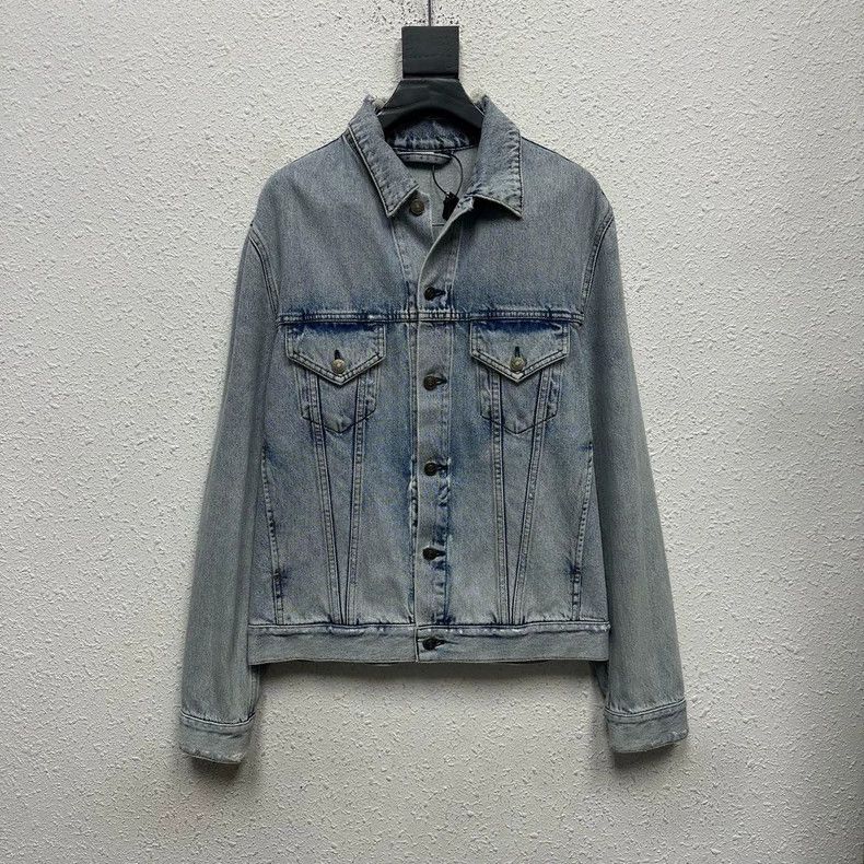 Gucci gucci teddy bear denim jacket size 46 - dmc Size US L / EU 52-54 / 3 - 1 Thumbnail