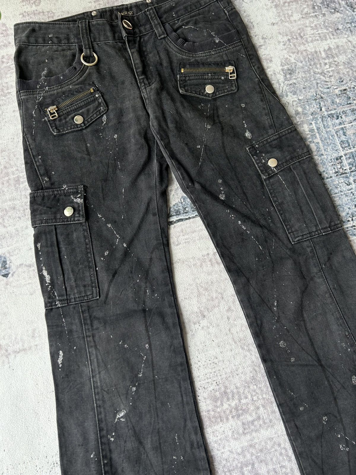 If Six Was Nine Cargo Painter Punk Styles Size US 30 / EU 46 - 3 Thumbnail