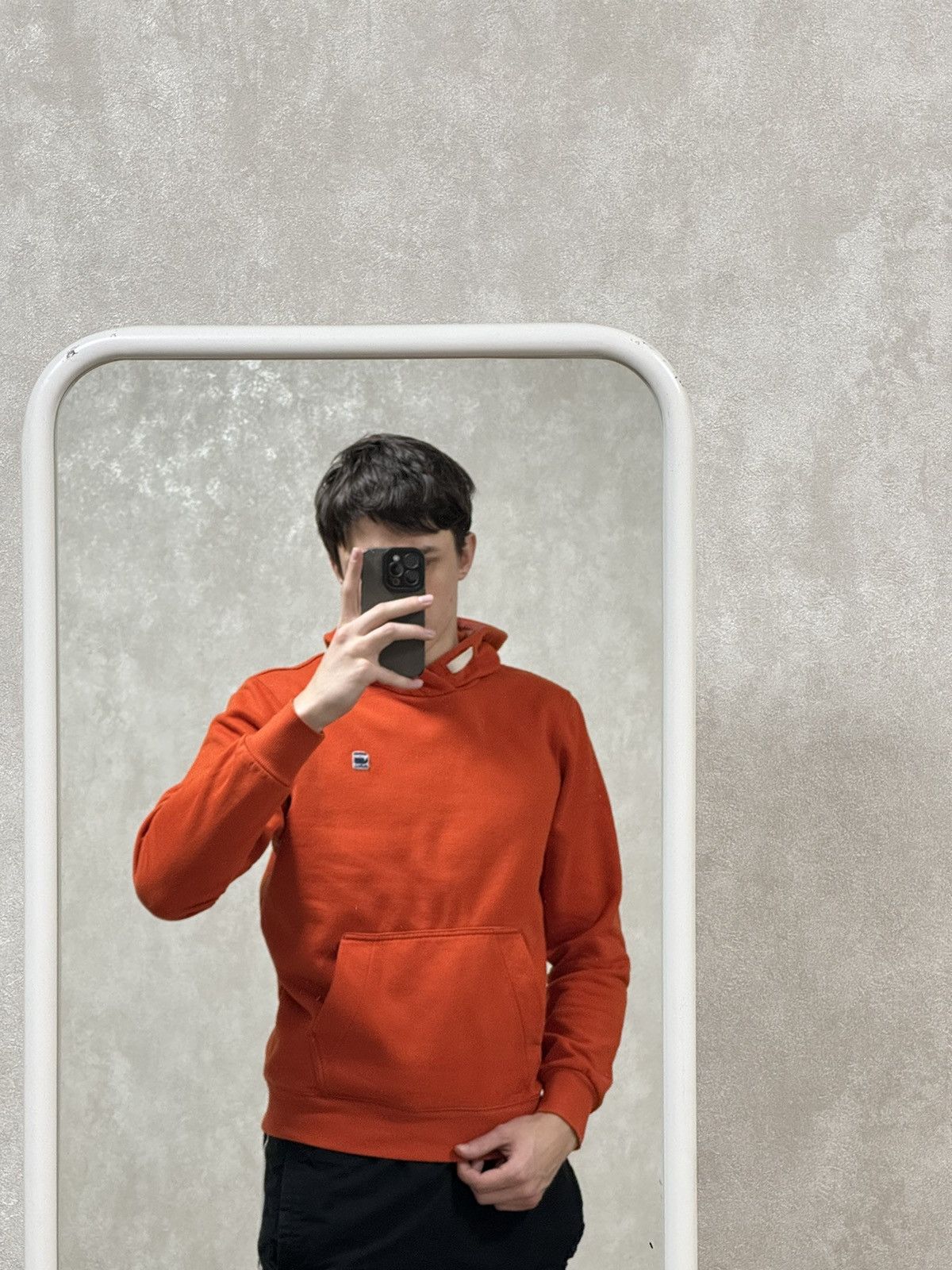 G-Star × Vintage Vintage G-Star Raw Y2K orange zip hoodie Size US L / EU 52-54 / 3 - 8 Thumbnail