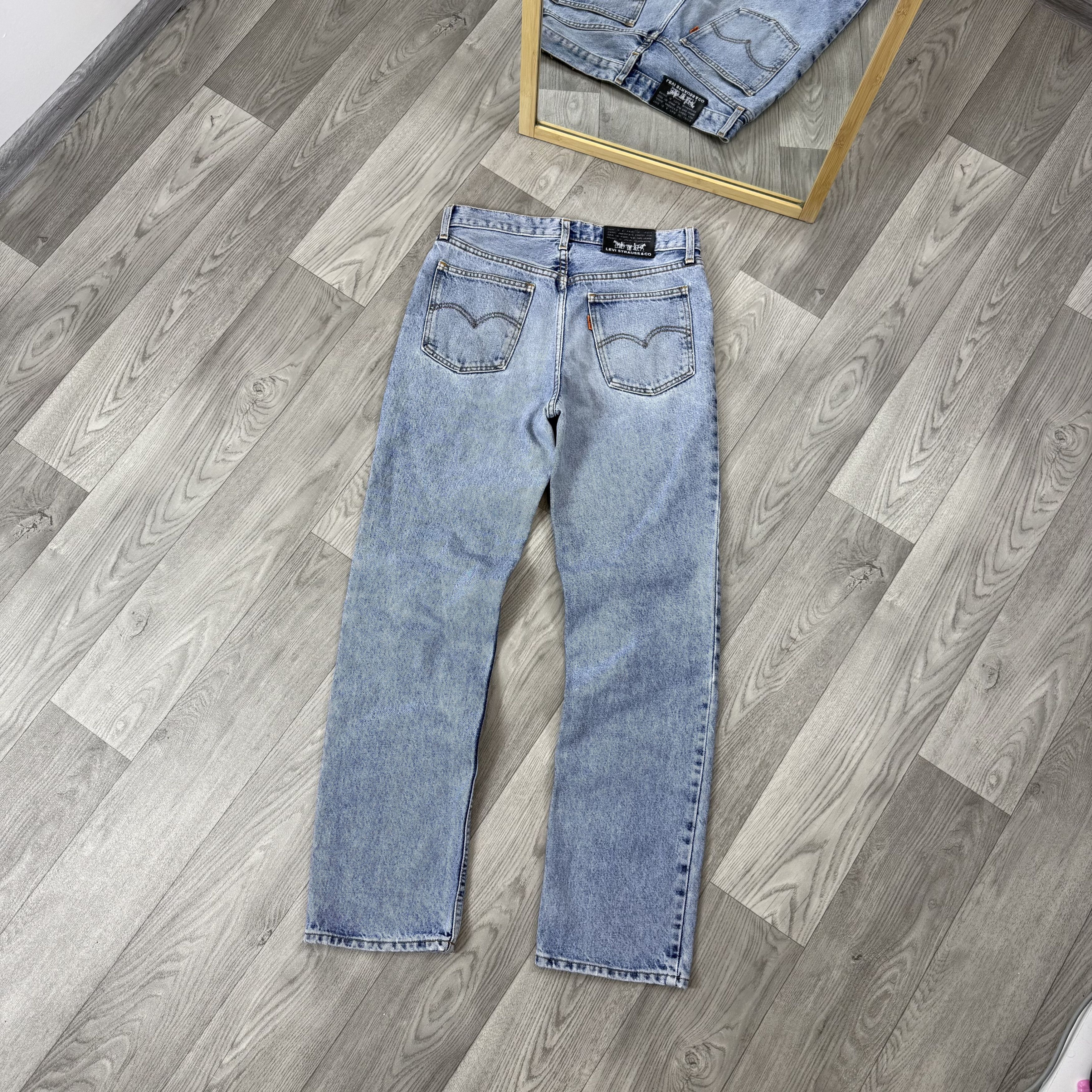 Levi's Vintage Levi's 627 Orange Tab Stonewashed Blue Denim Jeans Size US 32 / EU 48 - 1 Thumbnail