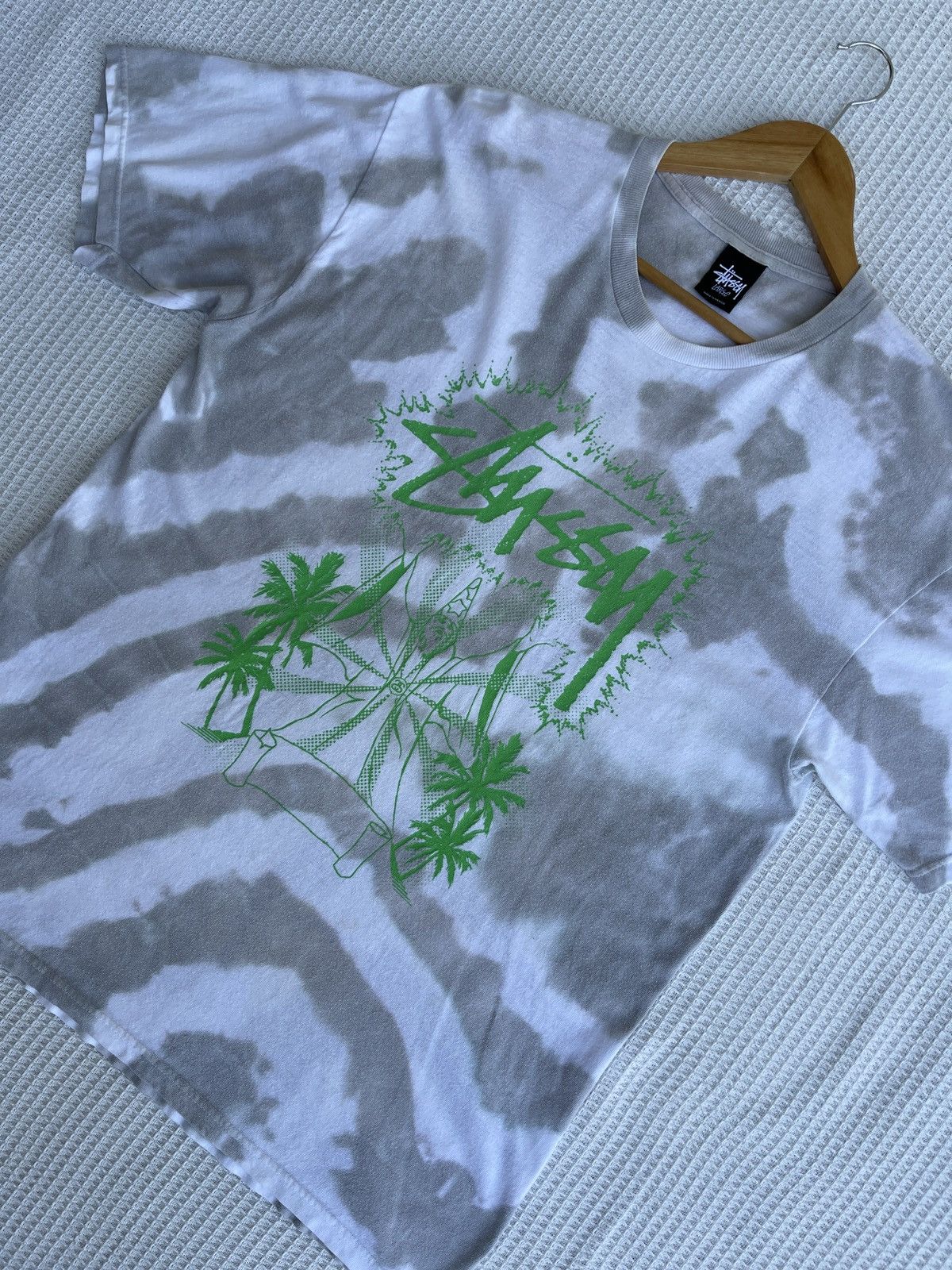 Stussy Very Rare🔥Vintage STUSSY Tie Dye Tee Size US L / EU 52-54 / 3 - 2 Thumbnail