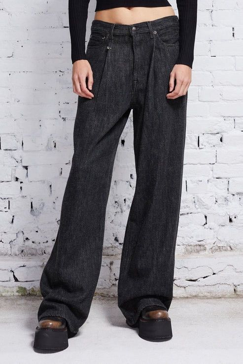R13 R13 Damon Pleated Jean size 27 Size 27" / US 4 / IT 40 - 9 Thumbnail