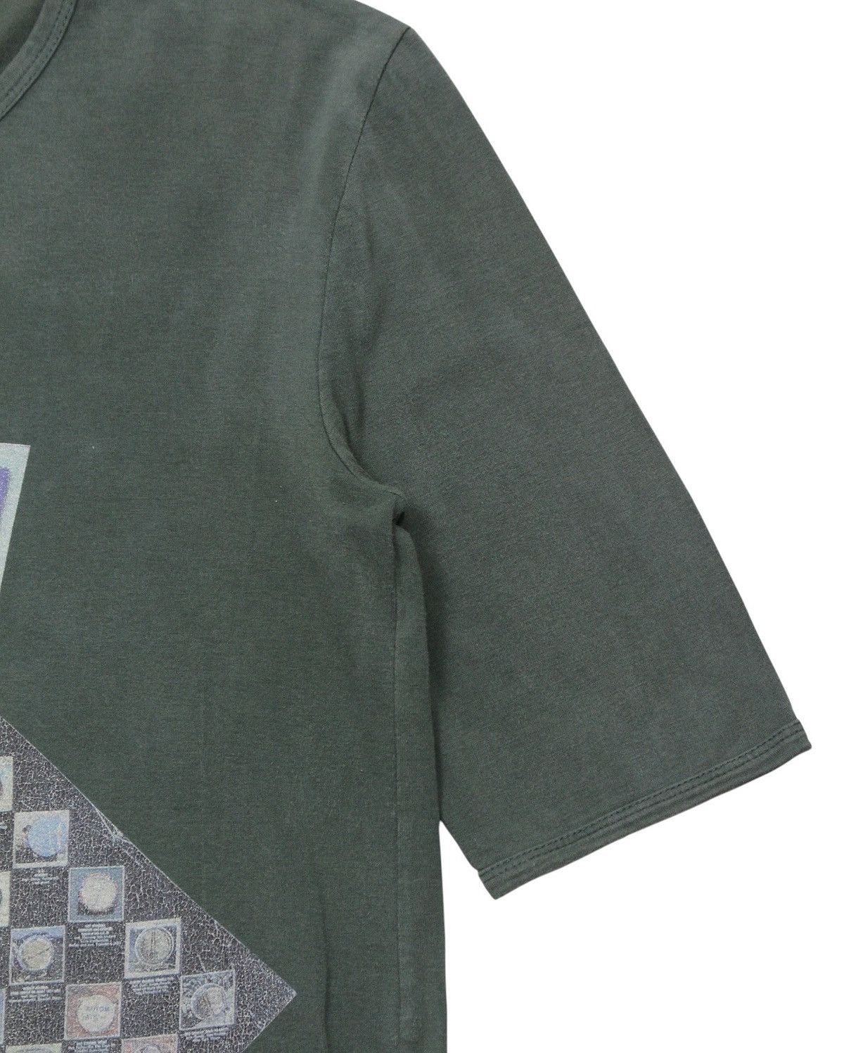 Raf Simons 2000S SAMPLE RAF BY RAF SIMONS ABSTRACT GEOMETRIC PRINT TEE Size US M / EU 48-50 / 2 - 3 Thumbnail