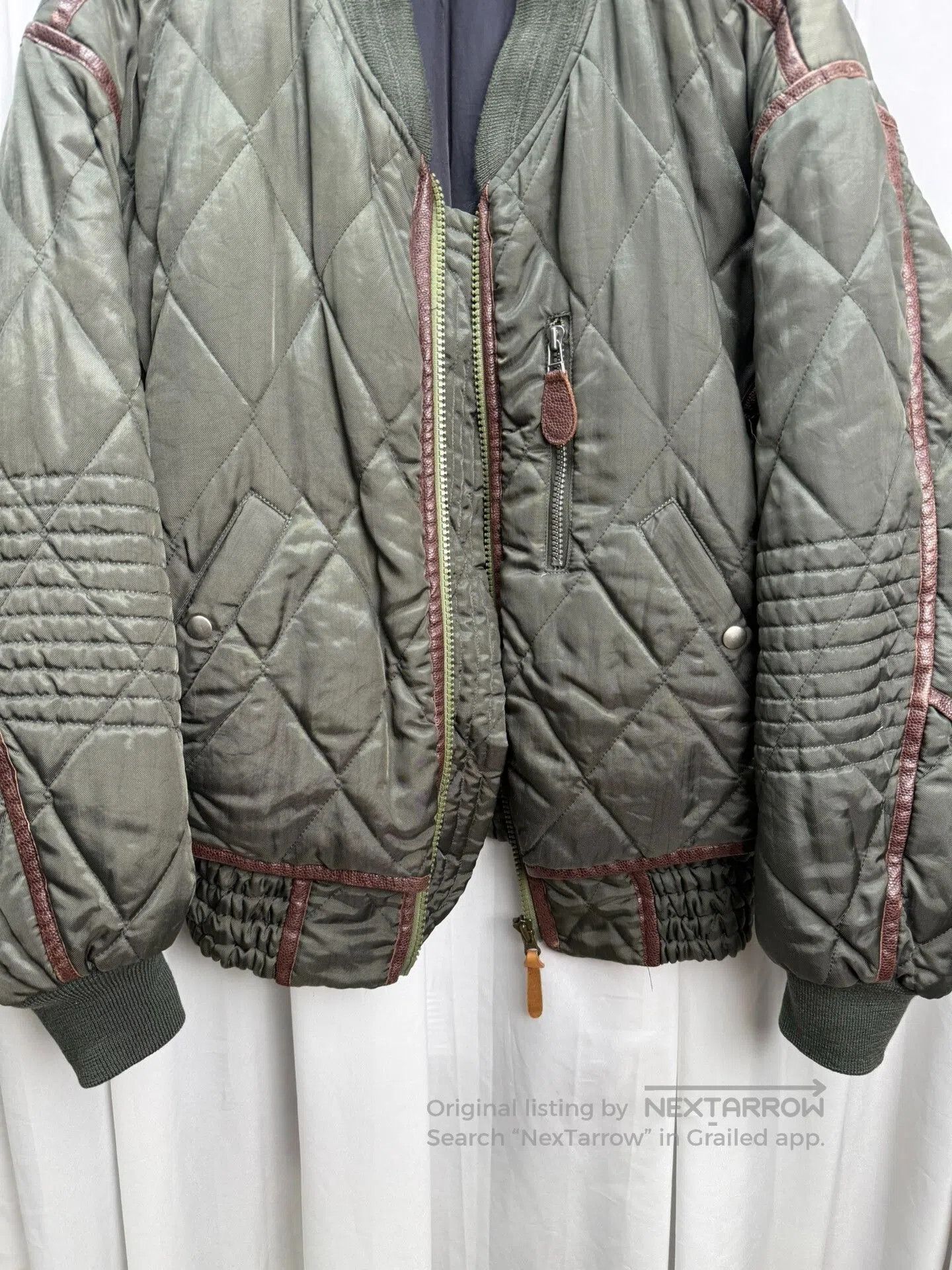 Issey Miyake Issey Miyake Archives Quilted Bomber Jacket. Size US M / EU 48-50 / 2 - 6 Thumbnail