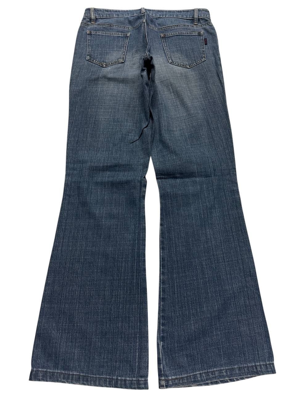 Designer 💥Flared💥Vintage Japanese Mud-Washed Bootcut Jeans Denim Size US 29 - 1 Thumbnail