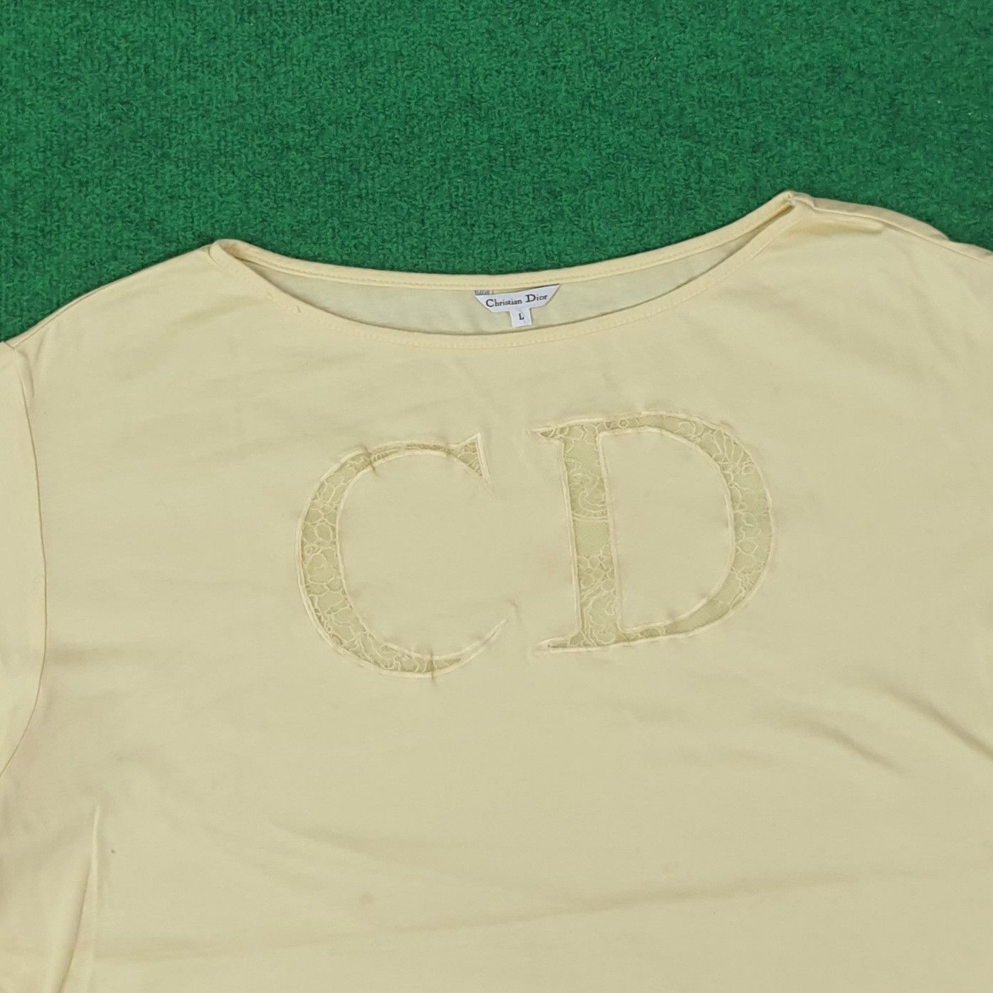 Christian Dior Monsieur Vintage Christian Dior Designer Tshirt C249N42 Size L / US 10 / IT 46 - 2 Thumbnail